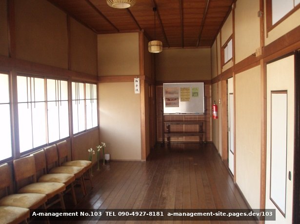 野田市市民会館の廊下（千葉県野田市のロケ地）